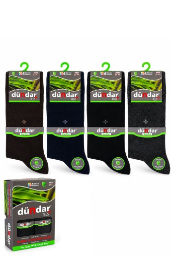 DÜNDAR - Dündar Plus Unisex Bambu Soket Çorap