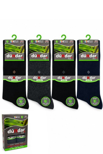 DÜNDAR - Dündar Plus Unisex Bambu Soket Çorap