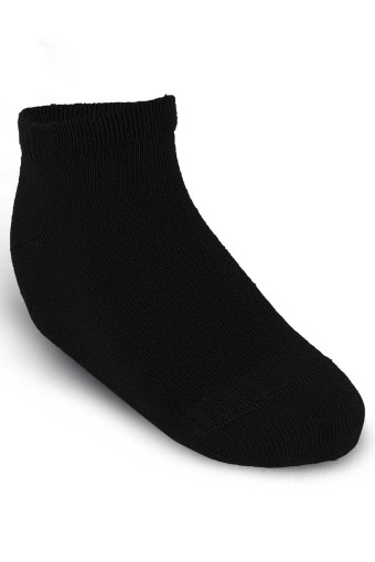 DÜNDAR - Dündar Plus Unisex Çocuk Patik Çorap Modal Dikişsiz - Beyaz - 5 (1)