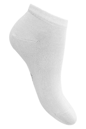 DÜNDAR - Dündar Plus Unisex Çocuk Patik Çorap Modal Dikişsiz - Beyaz - 9 (1)
