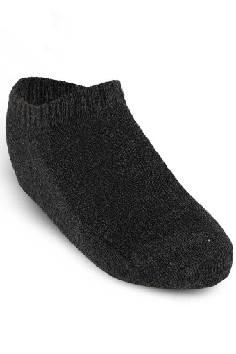 DÜNDAR - Dündar Plus Unisex Çocuk Sneaker Çorap Pamuklu Dikişsiz - Melanj Asorti - 7 (1)