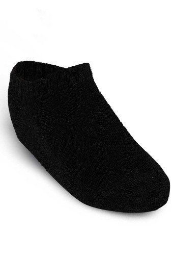 DÜNDAR - Dündar Plus Unisex Çocuk Sneaker Çorap Pamuklu Dikişsiz - Siyah - 7