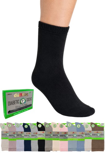 DÜNDAR - Dündar Plus Unisex Bambu Diabetic Şeker Çorabı