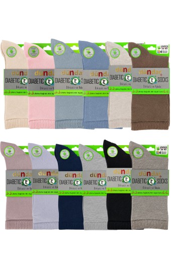 DÜNDAR - Dündar Plus Unisex Bambu Diabetic Şeker Çorabı (1)