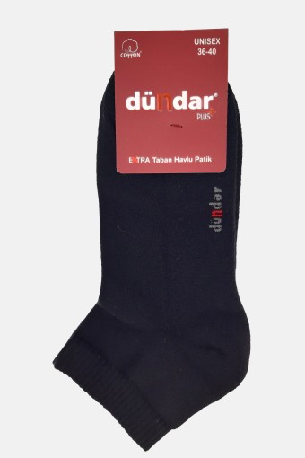 DÜNDAR - Dündar Plus Unisex Tabanaltı Havlu Patik Çorap (1)