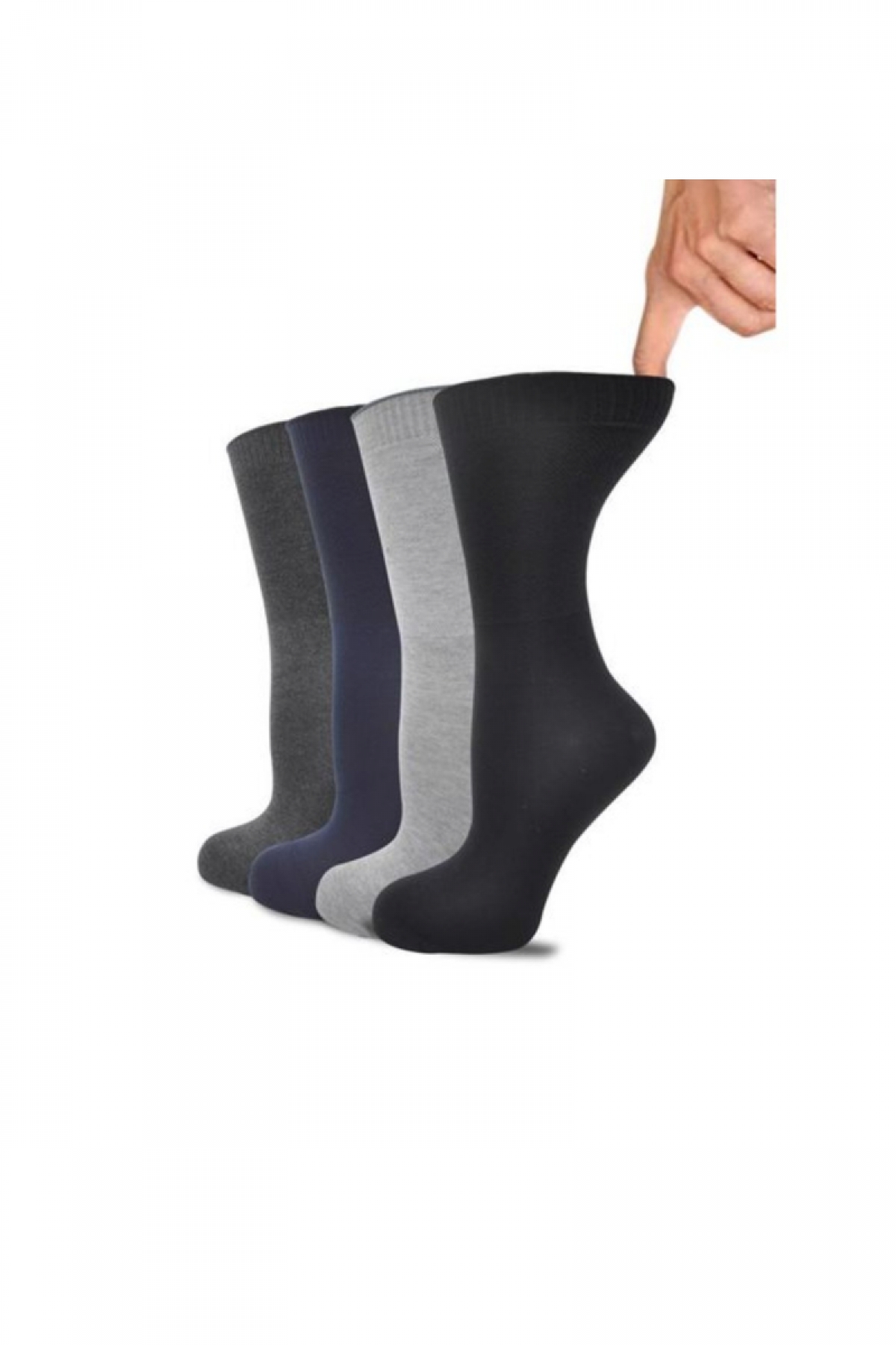 Dündar Plus Erkek Bambu Diabetic Şeker Çorabı - Thumbnail