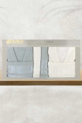 Durul Havlu - Durul Damla Polina Bornoz Seti