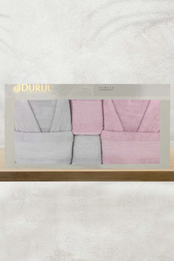 Durul Havlu - Durul Damla Vera Bornoz Seti (1)