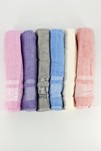 Durul Havlu - Durul Düz Renk El Yüz Havlusu Bambu 50x90