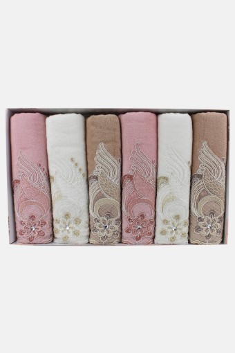 Durul Havlu - Durul El Yüz Havlusu 50x90 Azra Kadife