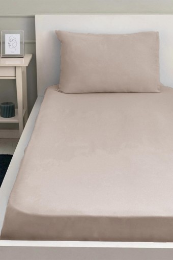 Durul Havlu - Durul Tek Kişilik Çarşaf 120X200+30cm (1)