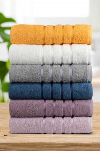 Durul Havlu - Durul Unisex Yetişkin Banyo Havlusu Desen 2 70x140 (1)