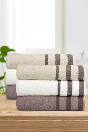 Durul Havlu - Durul Unisex Yetişkin Banyo Havlusu Desen 3 70x140