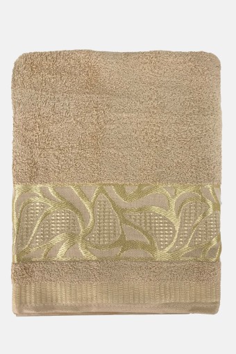 Durul Havlu - Durul Unisex Yetişkin Banyo Havlusu Ece Bukle Jakarlı Desen 30 70x140