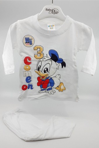 DÜZGÜN BEBE - Düzgün Bebe Unisex Bebek 2'li Takım Süprem