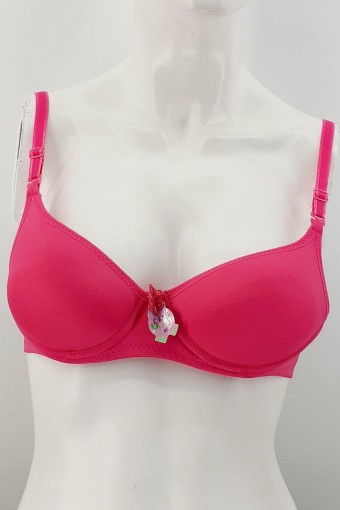EBRU SÜTYEN - Ebru Kadın Destekli Sütyen Silikonlu - Fuşya