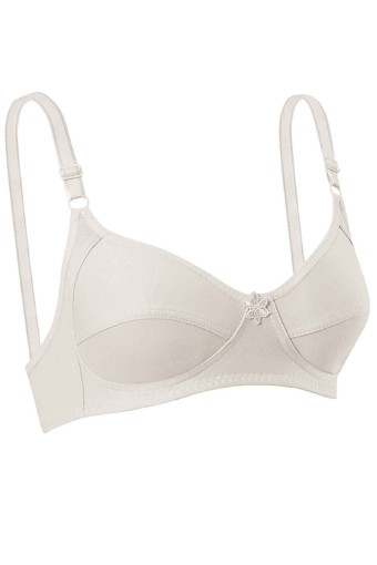 EBRU SÜTYEN - Ebru Kadın Destekli Sütyen Silikonlu - Krem