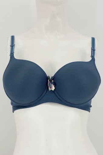 EBRU SÜTYEN - Ebru Kadın Destekli Sütyen Silikonlu - Petrol