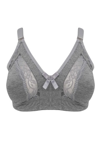 ECEM SÜTYEN - Ecem Kadın Toparlayıcı Sütyen Ara Dantelli Büyük Beden