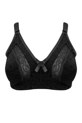 ECEM SÜTYEN - Ecem Kadın Toparlayıcı Sütyen Ara Dantelli Büyük Beden (1)