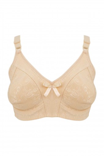 ECEM SÜTYEN - Ecem Kadın Toparlayıcı Sütyen Çiçek Desenli Lezli (1)