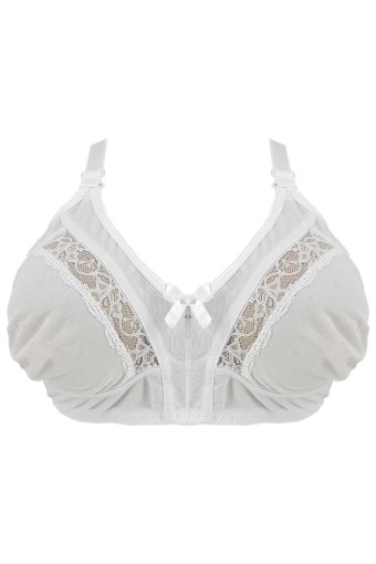 ECEM SÜTYEN - Ecem Kadın Toparlayıcı Sütyen Dantelli Büyük Beden Şardonlu (1)