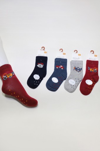 EKİNOKS - Ekinoks Erkek Bebek Olsen Soket Çorap