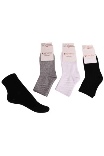 EKİNOKS - Ekinoks Erkek Çocuk Purin Desenli Soket Çorap (1)