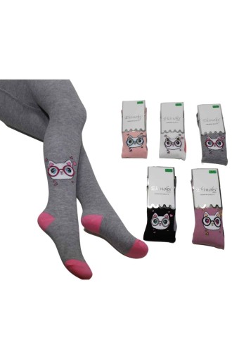 EKİNOKS - Ekinoks Kız Çocuk Anauck Külotlu Çorap - Asorti - 7-8