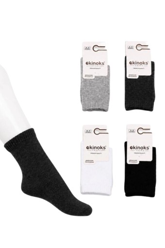 EKİNOKS - Ekinoks Unisex Çocuk Sephor Mevsimlik Soket Çorap