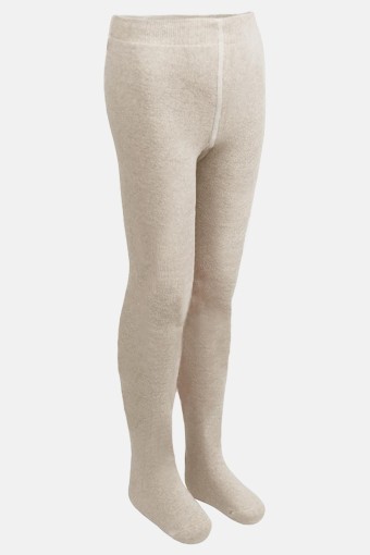 EKİNOKS - Ekinoks Kız Çocuk Düz Penye Külotlu Çorap - Krem - 9-10