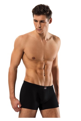 ERDEM - Erdem Boxer Slim Fit Likralı Süprem - Siyah - 4 (XL)