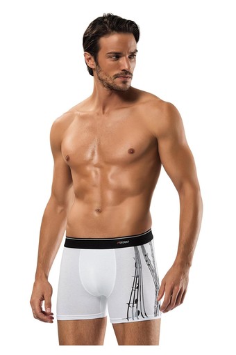 ERDEM OUTLET - Erdem Erkek Boxer Likralı Kutulu
