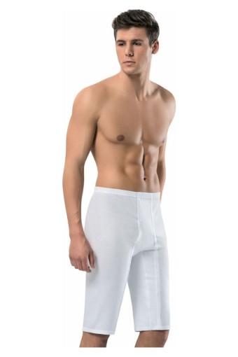 ERDEM OUTLET - Erdem Erkek Boxer Penye Spor - Beyaz - 60 (4XL)