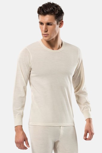 ERDEM - Erdem Erkek Yün Termal Fanila Uzun Kol