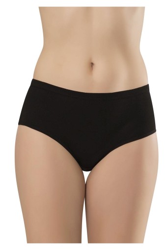 ERDEM - Erdem Kadın Ribana Bato Külot - Siyah - 1 (S)