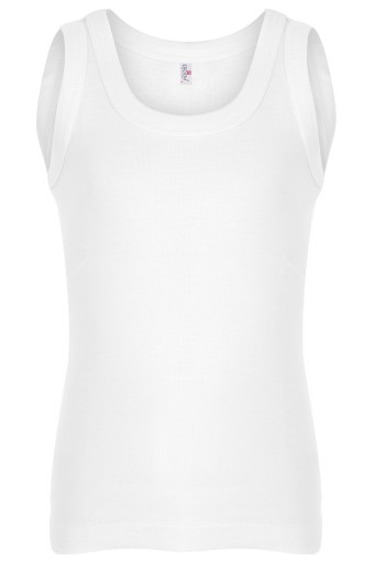 ERDEM OUTLET - Erdem Kız Çocuk Geniş Askılı Kaşkorse Atlet - Beyaz - 1-2 Yaş (1)