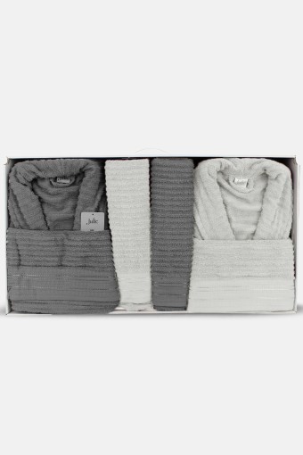 ERMET - Ermet Mila 6 Parça Bornoz Seti (1)