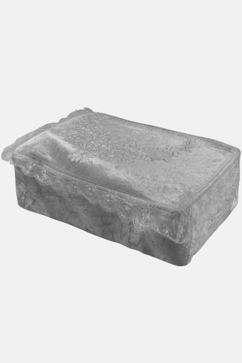 ESTELİCA - Estelica Büyük Hurç Güpürlü Kadife 58x38x20cm (1)