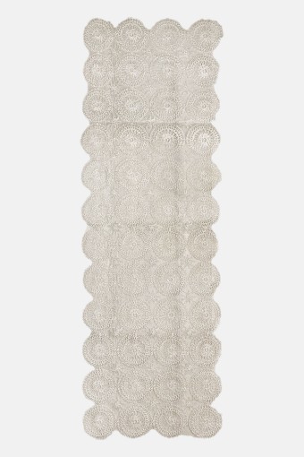 ESTELİCA - Estelica Rüzgar Güllü Runner Güpürlü