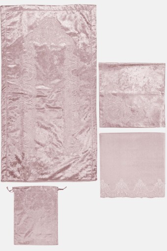 ESTELİCA - Estelica Taç Seccade Seti (1)