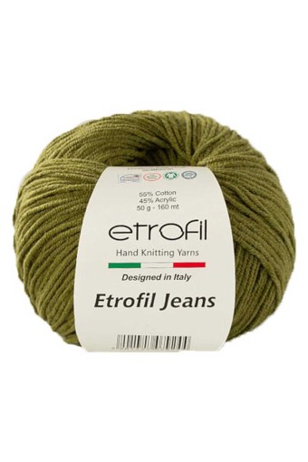 ETROFİL - Etrofil El Örgü İpliği Jeans 50 Gr 160 M ETROFİL - Etrofil El Örgü İpliği Jeans 50 Gr 160 M