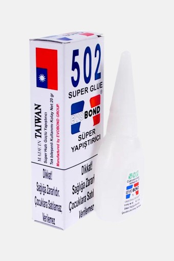 EVOBOND - Evobond 502 Hızlı Japon Yapıştırıcı 20Gr