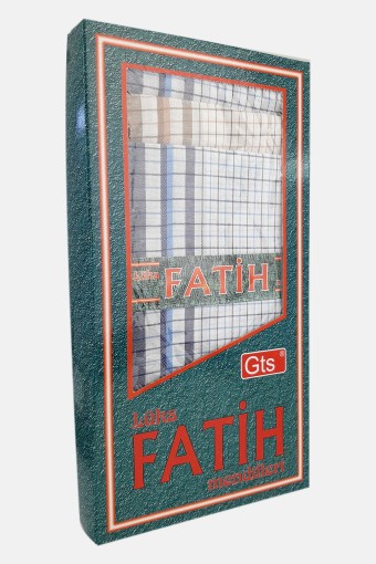 GÖZDE TEKSTİL - Fatih Kutulu Erkek Mendil 40x40 (1)
