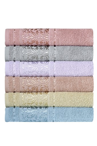 FIESTA - Fiesta Banyo Havlusu Jakarlı Elinda 90x150Cm (1)