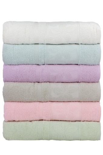 FIESTA - Fiesta Banyo Havlusu Jakarlı Yasemin 90x150