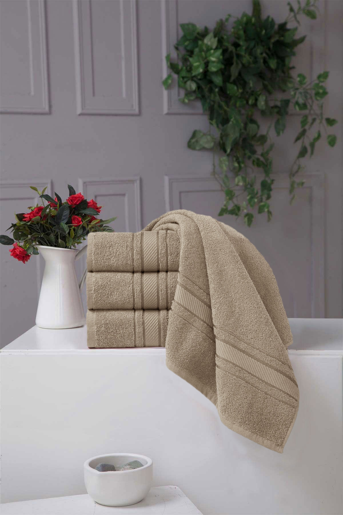 Fiesta Banyo Havlusu Soft Bukle 90x145 - Thumbnail