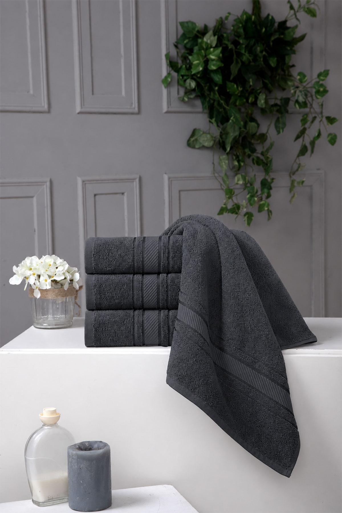 Fiesta Banyo Havlusu Soft Bukle 90x145 - Thumbnail