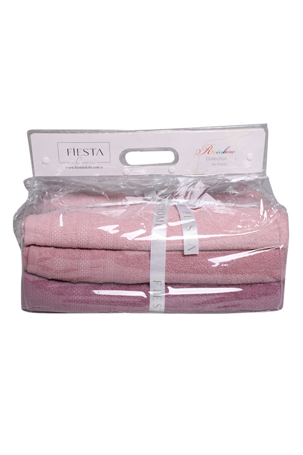 Fiesta Banyo Havlusu Soft Rainbow 90x150 - Thumbnail