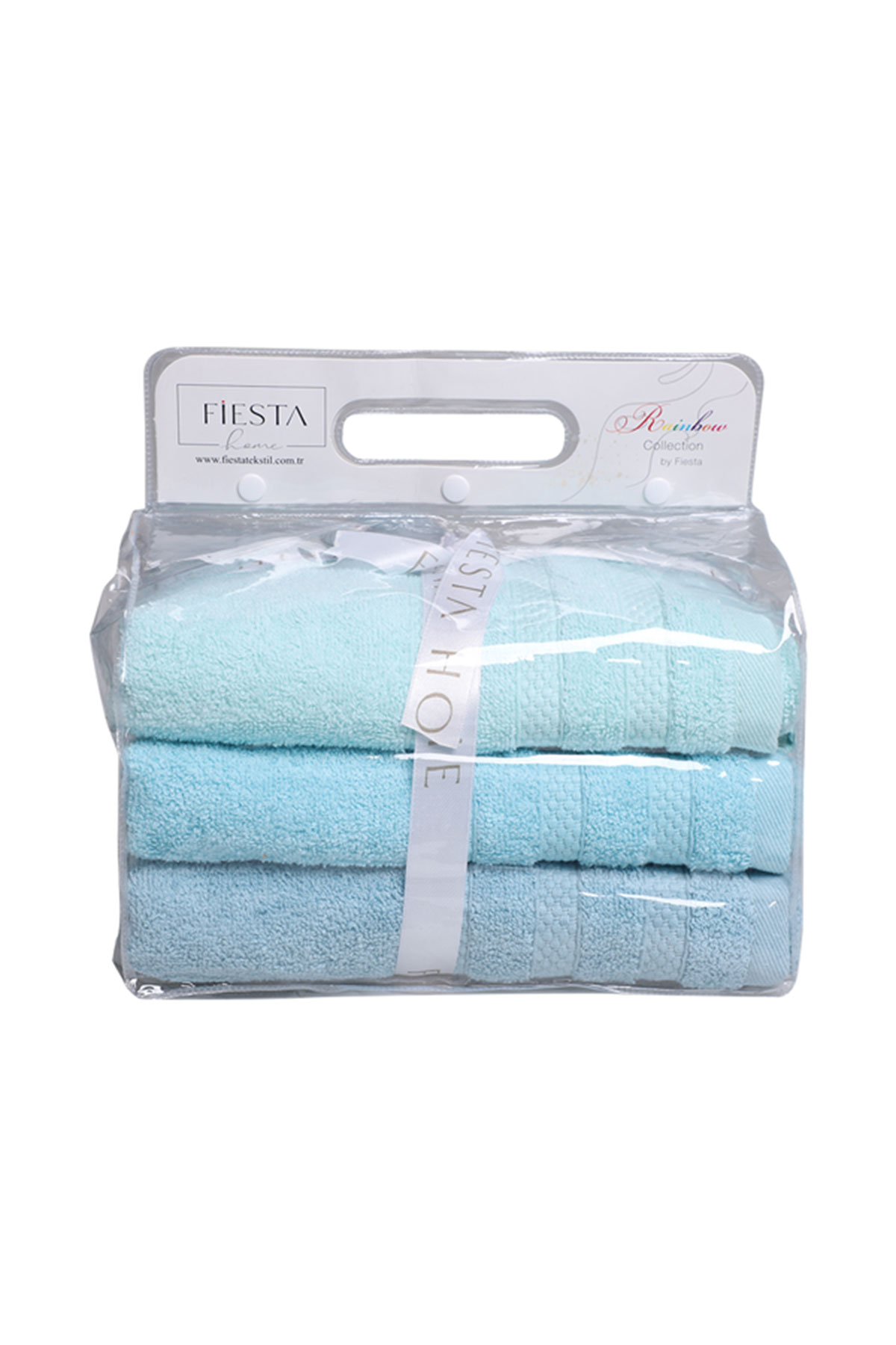 Fiesta Banyo Havlusu Soft Rainbow 90x150 - Thumbnail